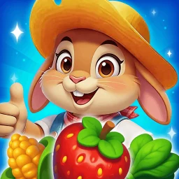 أيقونة Munch Farm: Match Merge