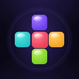أيقونة Pulse: Neon Block Match Game